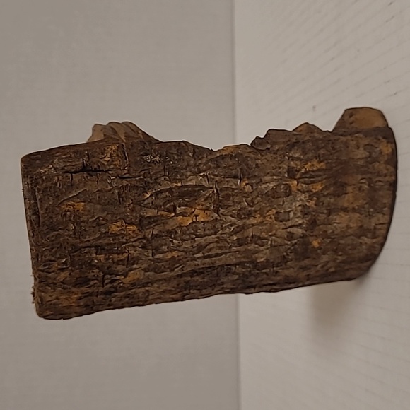 Vintage Religious Folk Art Hand Carved Jesus Christ Log - Picture 8 of 16